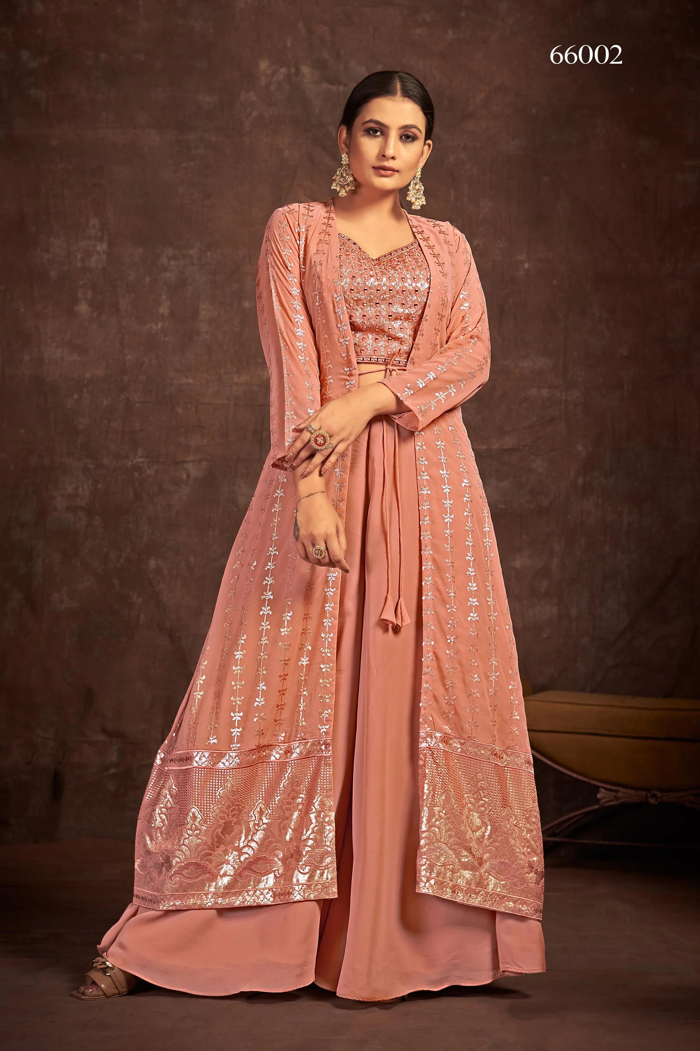Blush Vol-4 Designer Wear Suit D.No 66002 - Anant Exports