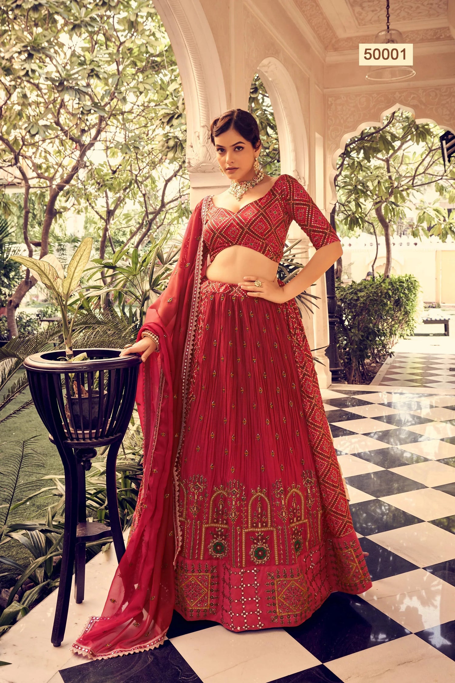 Vastrey Vol 7 Designer Occasion Wear Lehenga D.No 50001 - Anant Exports