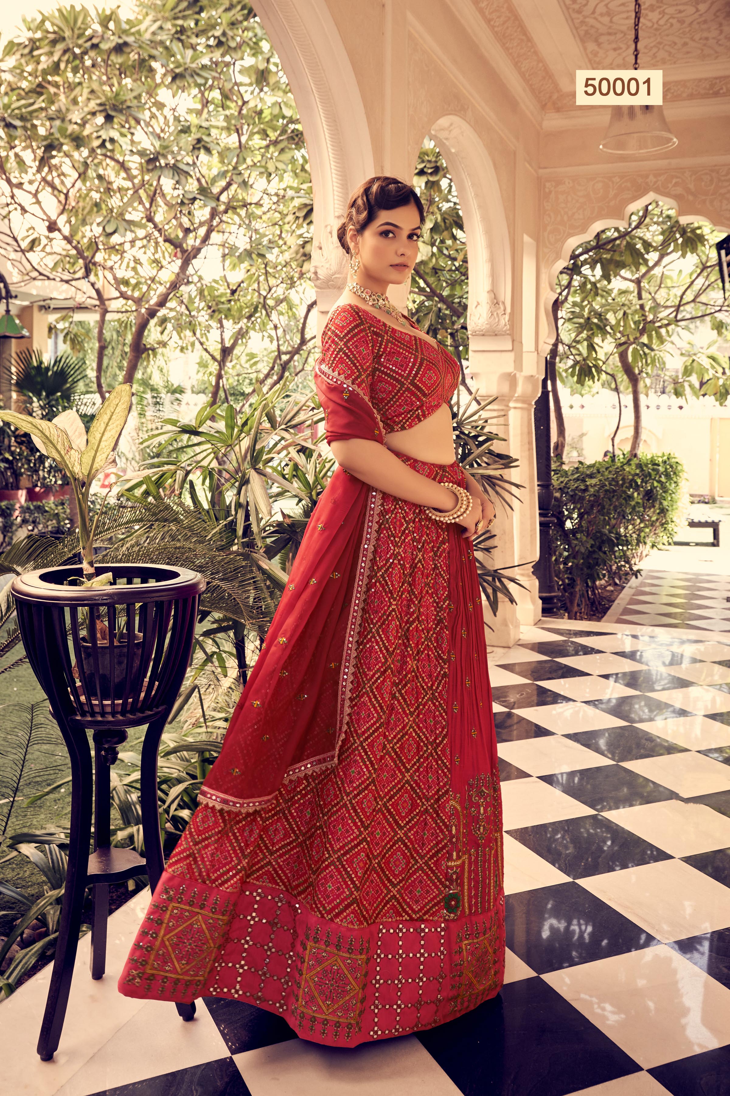 Vastrey Vol 7 Designer Occasion Wear Lehenga D.No 50001