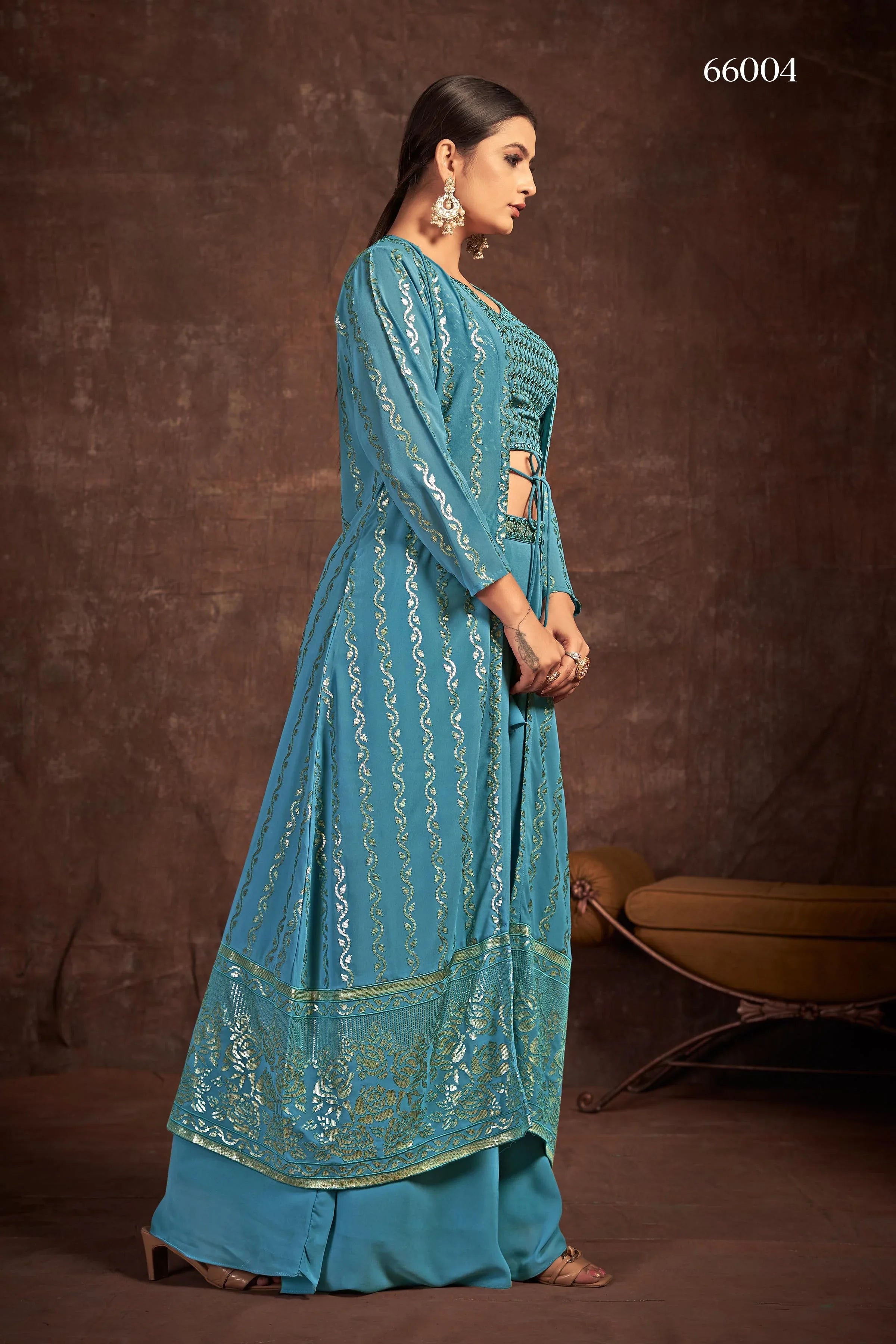 Blush Vol-4 Designer Wear Suit D.No 66004 - Anant Exports