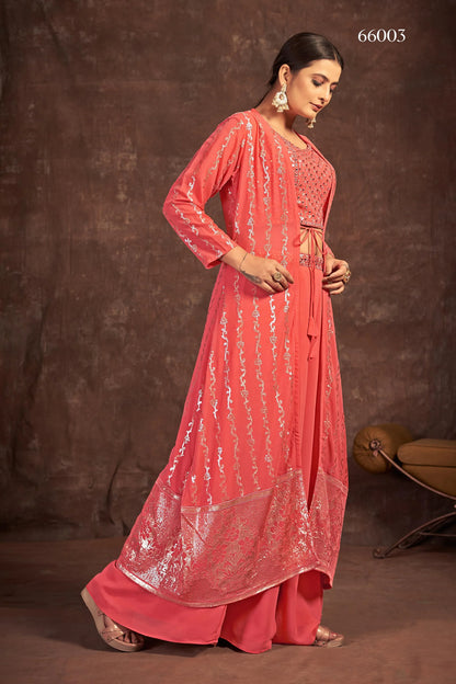 Blush Vol-4 Designer Wear Suit D.No 66003 - Anant Exports