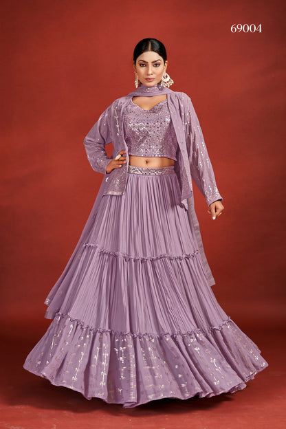 Mahira Vol 5 Designer Occasion Wear Lehenga D.No 69004 - Anant Exports