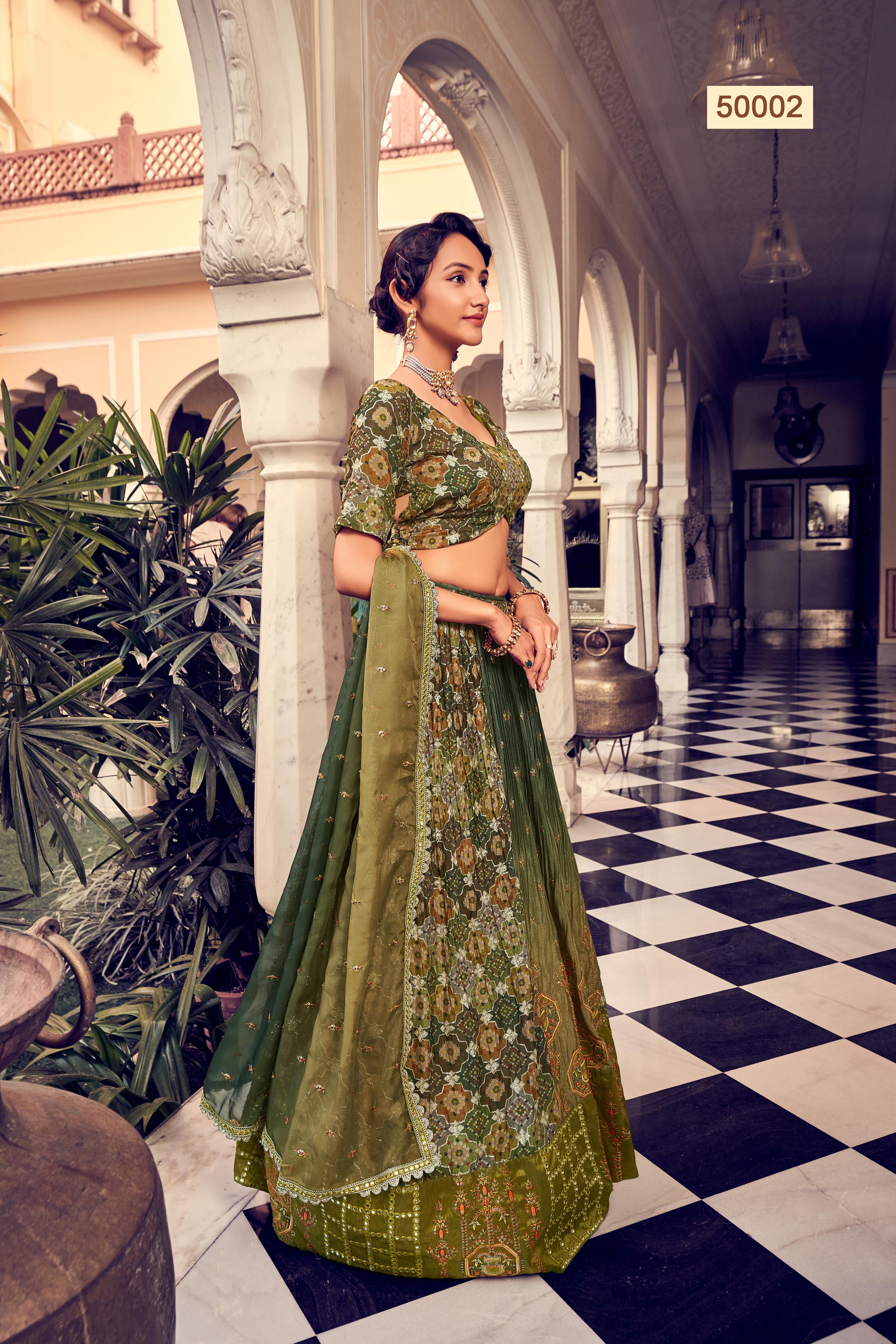 Vastrey Vol 7 Designer Occasion Wear Lehenga D.No 50002