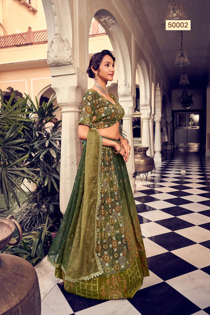 Vastrey Vol 7 Designer Occasion Wear Lehenga D.No 50002 - Anant Exports
