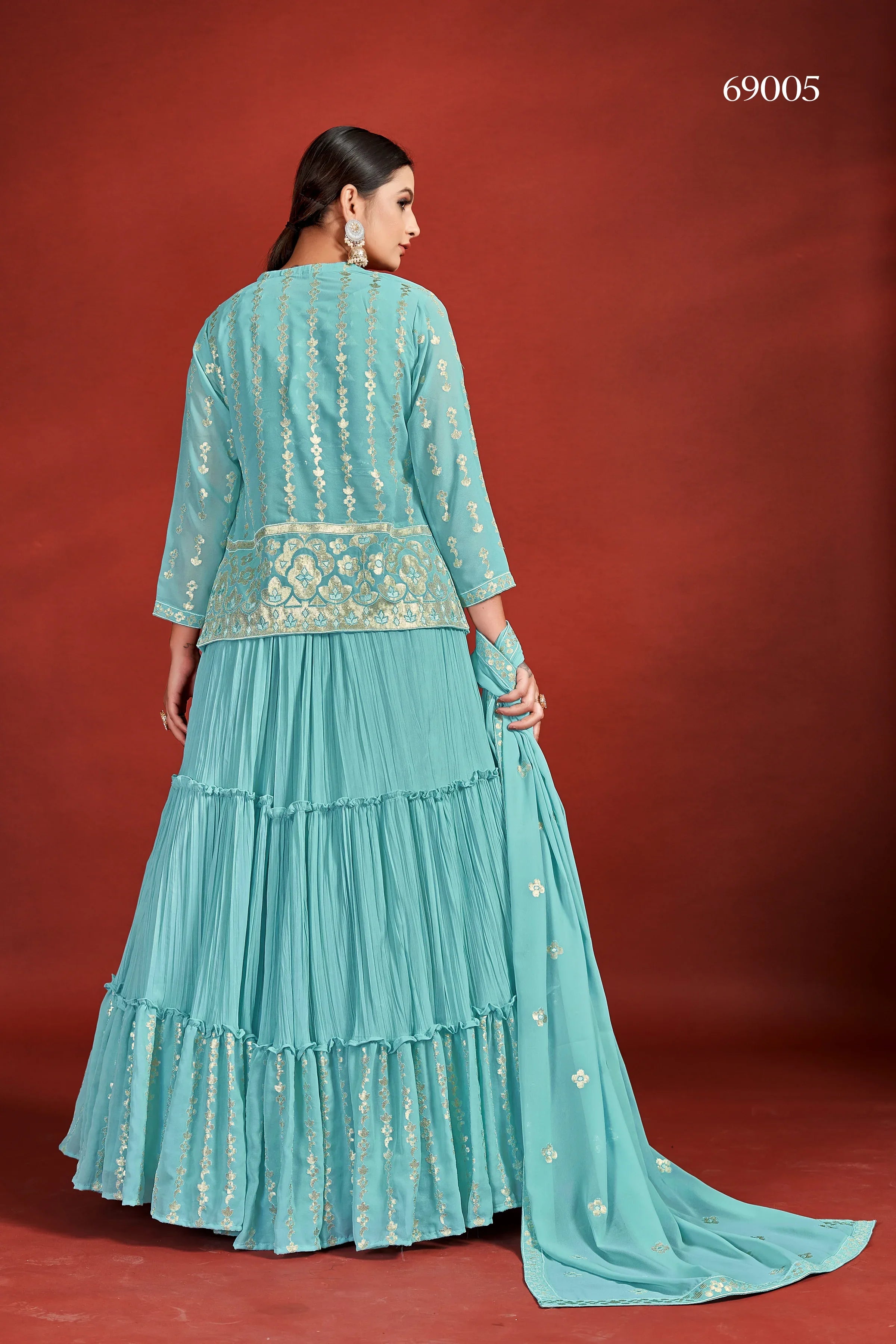 Mahira Vol 5 Designer Occasion Wear Lehenga D.No 69005 - Anant Exports
