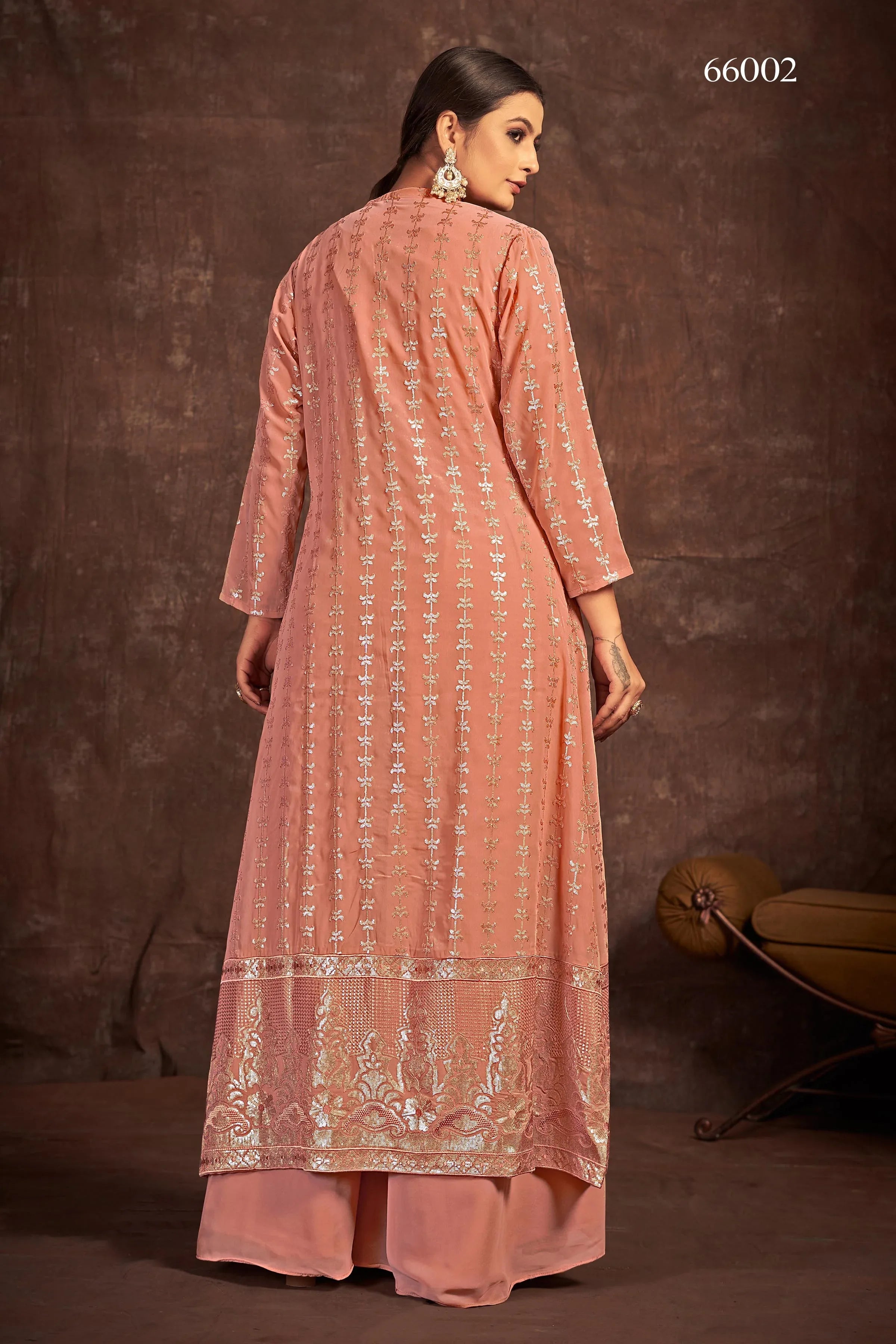 Blush Vol-4 Designer Wear Suit D.No 66002 - Anant Exports