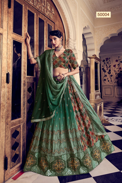 Vastrey Vol 7 Designer Occasion Wear Lehenga D.No 50004 - Anant Exports