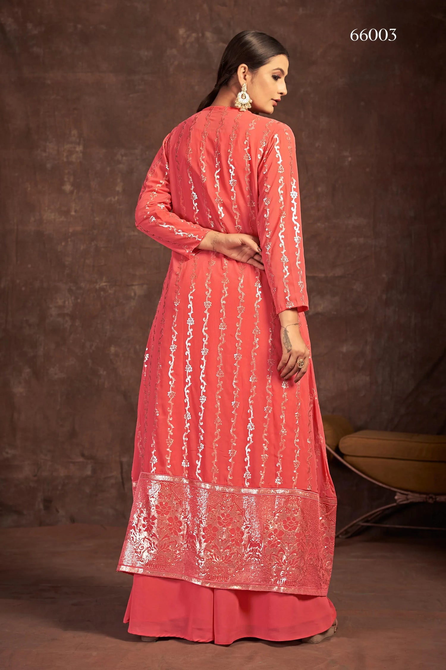 Blush Vol-4 Designer Wear Suit D.No 66003 - Anant Exports