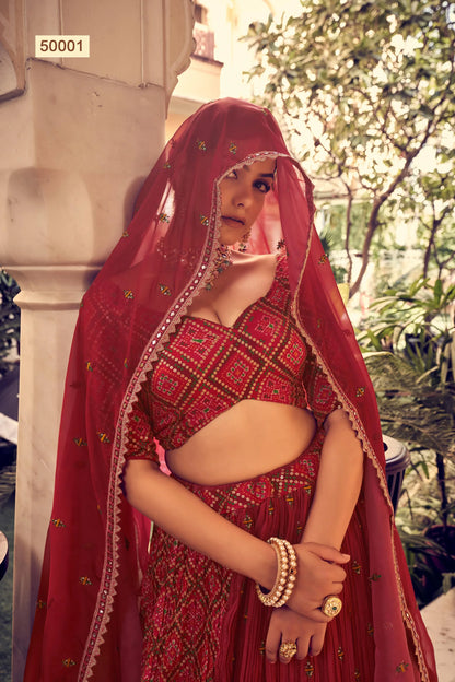 Vastrey Vol 7 Designer Occasion Wear Lehenga D.No 50001 - Anant Exports