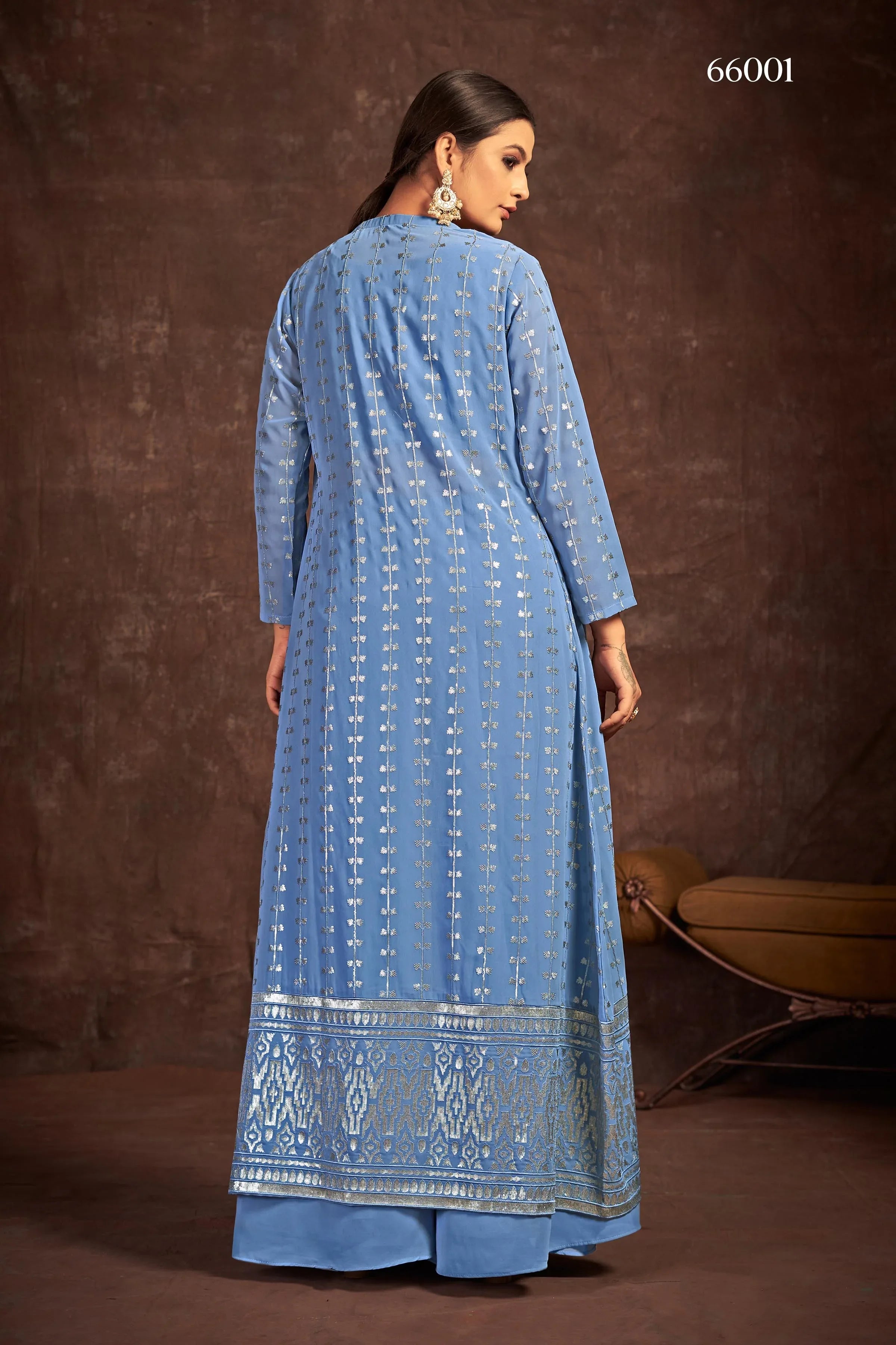 Blush Vol-4 Designer Wear Suit D.No 66001 - Anant Exports