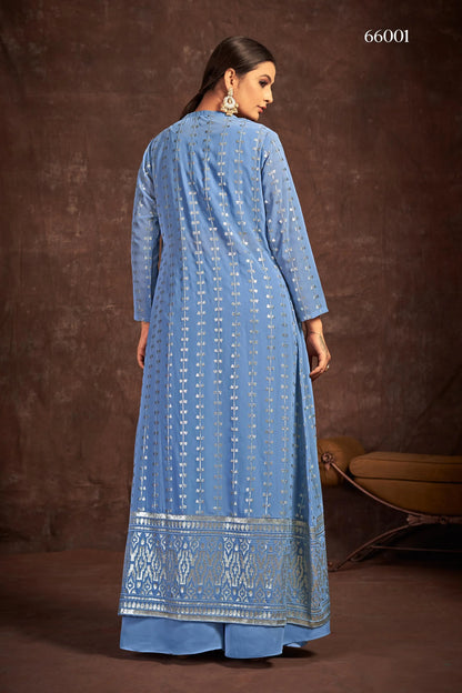 Blush Vol-4 Designer Wear Suit D.No 66001 - Anant Exports