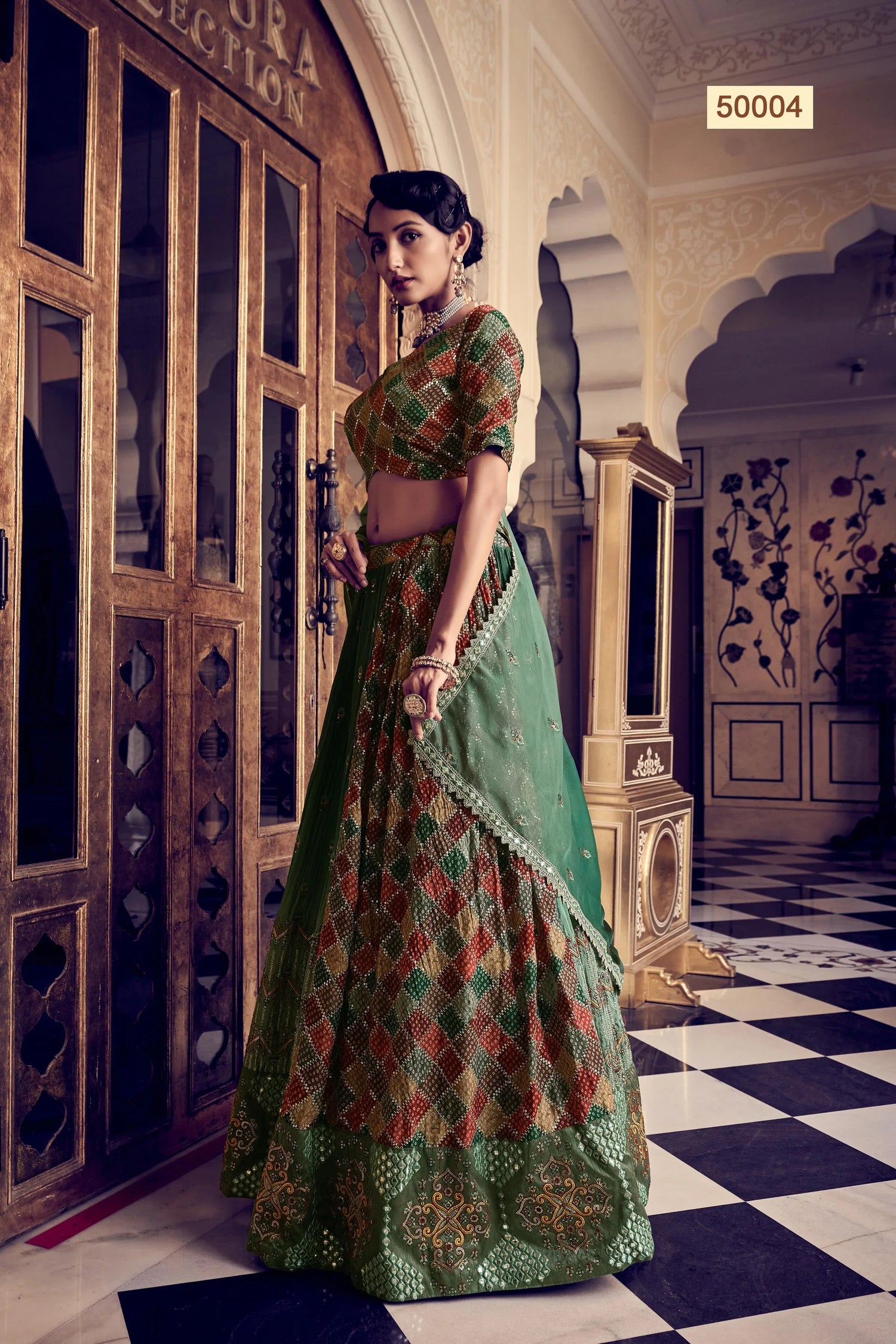 Vastrey Vol 7 Designer Occasion Wear Lehenga D.No 50004 - Anant Exports