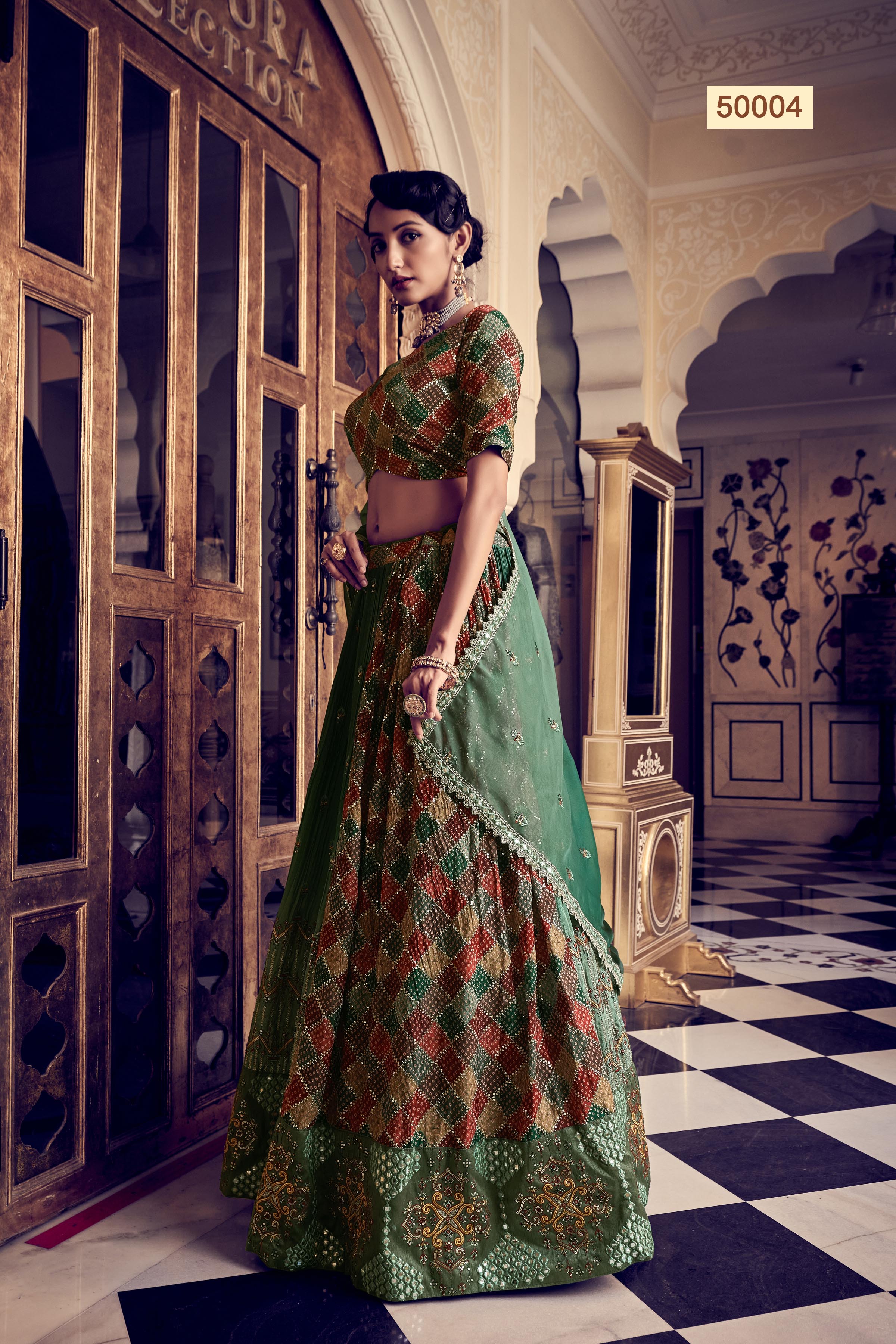 Vastrey Vol 7 Designer Occasion Wear Lehenga D.No 50004