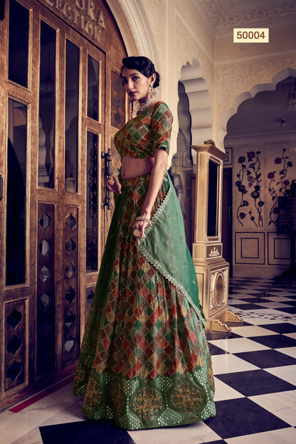 Vastrey Vol 7 Designer Occasion Wear Lehenga D.No 50004 - Anant Exports