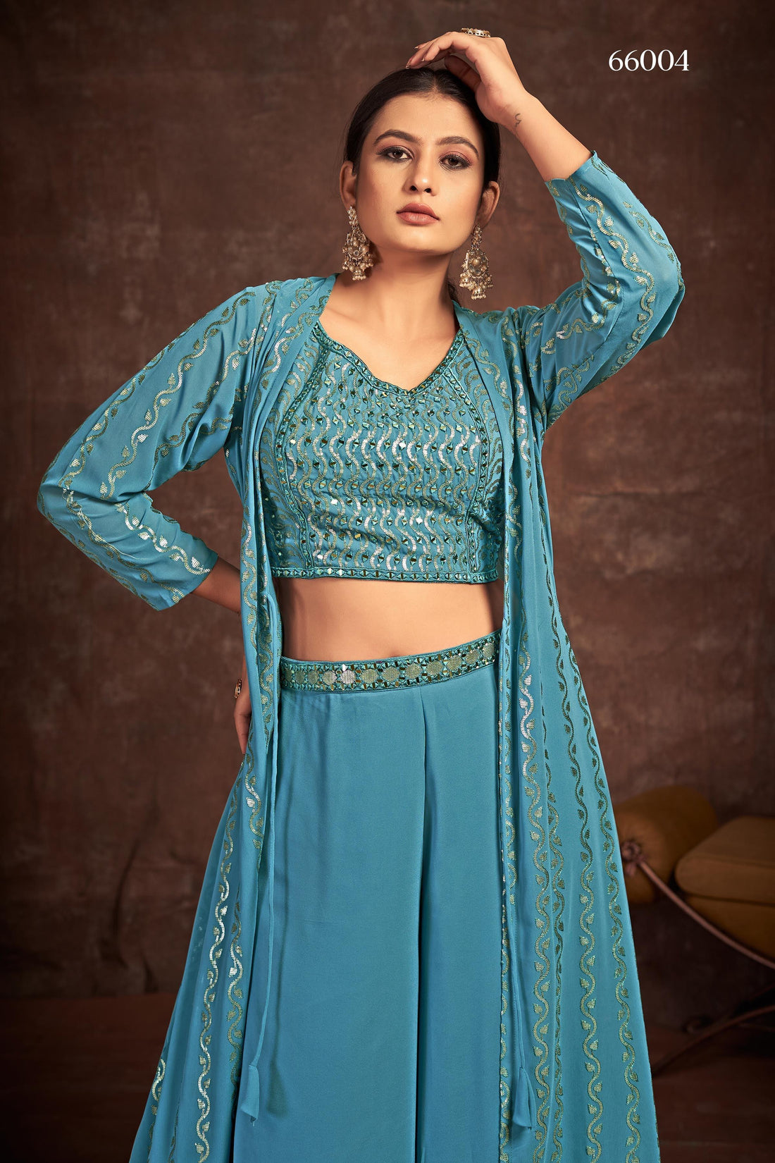 Blush Vol-4 Designer Wear Suit D.No 66004 - Anant Exports