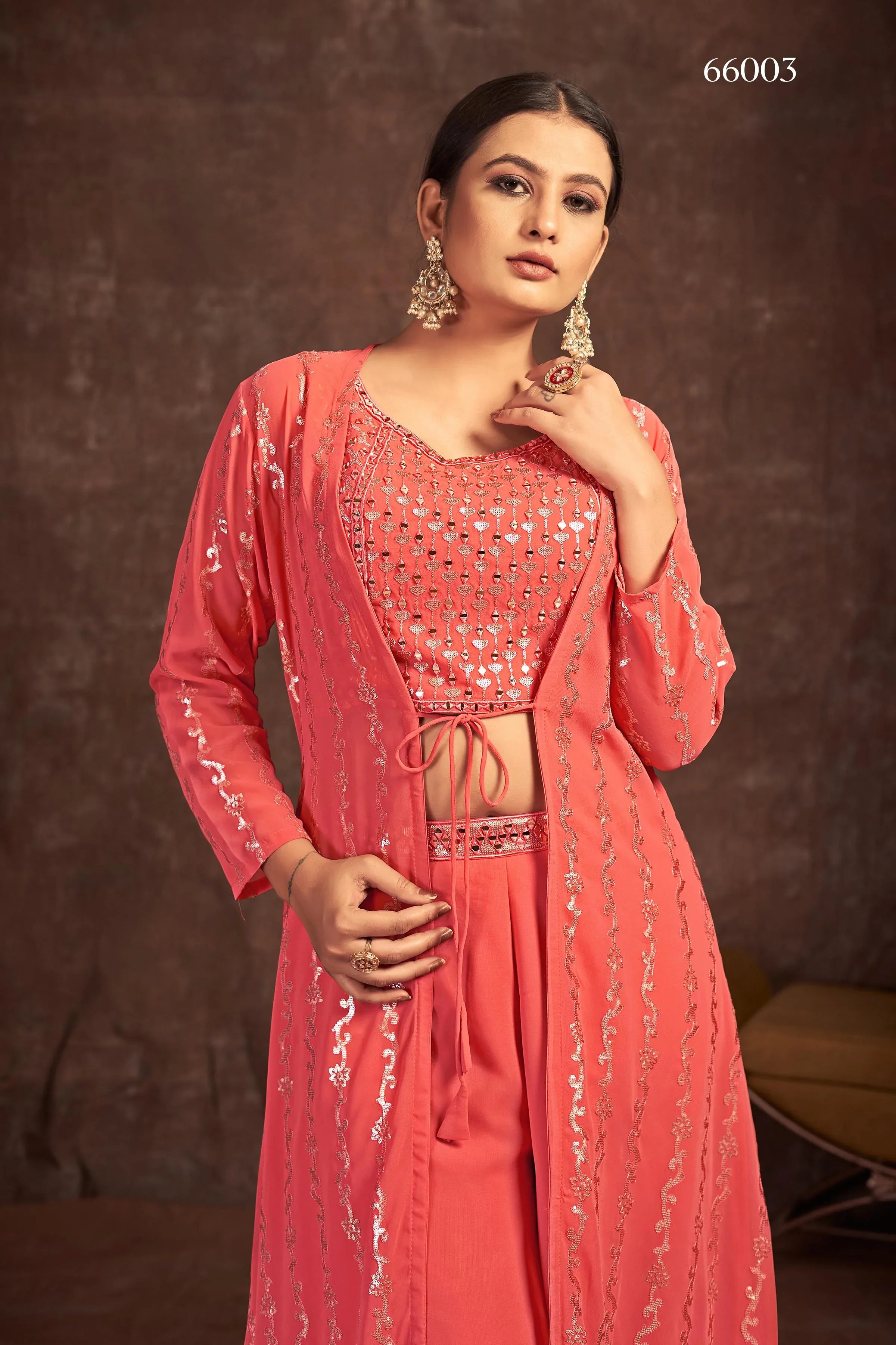 Blush Vol-4 Designer Wear Suit D.No 66003 - Anant Exports