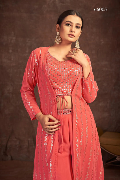 Blush Vol-4 Designer Wear Suit D.No 66003 - Anant Exports