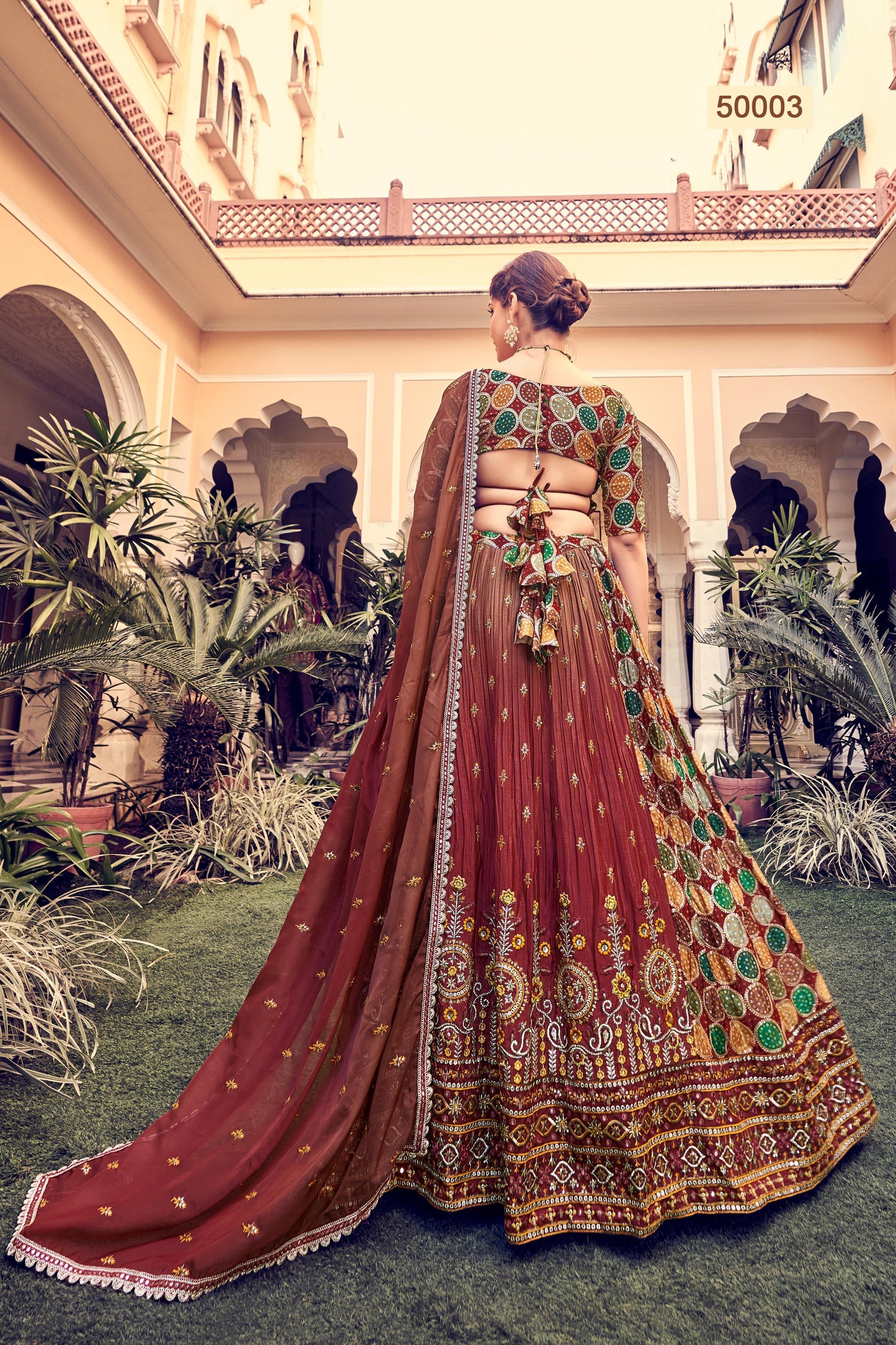 Vastrey Vol 7 Designer Occasion Wear Lehenga D.No 50003 - Anant Exports