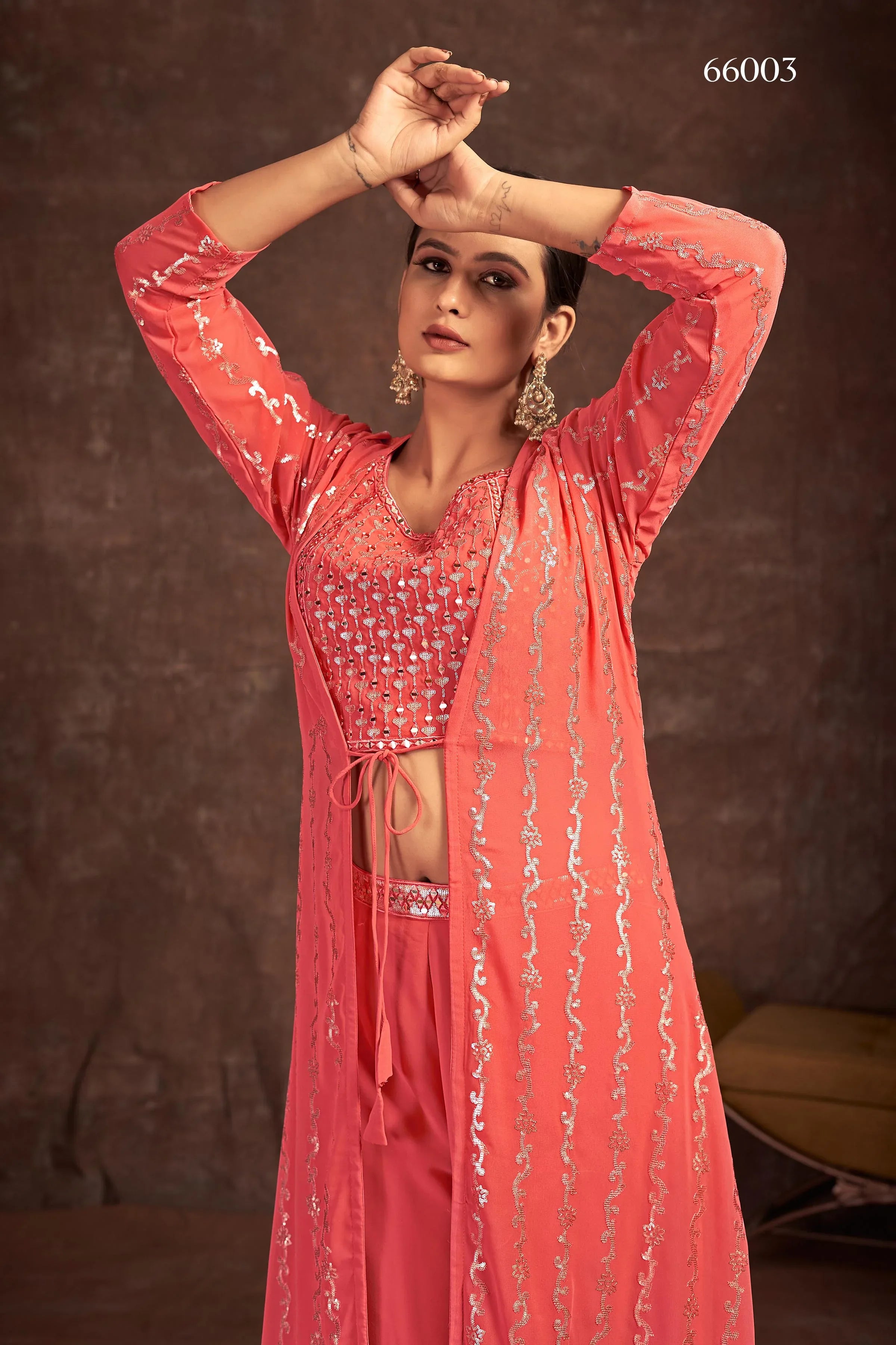 Blush Vol-4 Designer Wear Suit D.No 66003 - Anant Exports