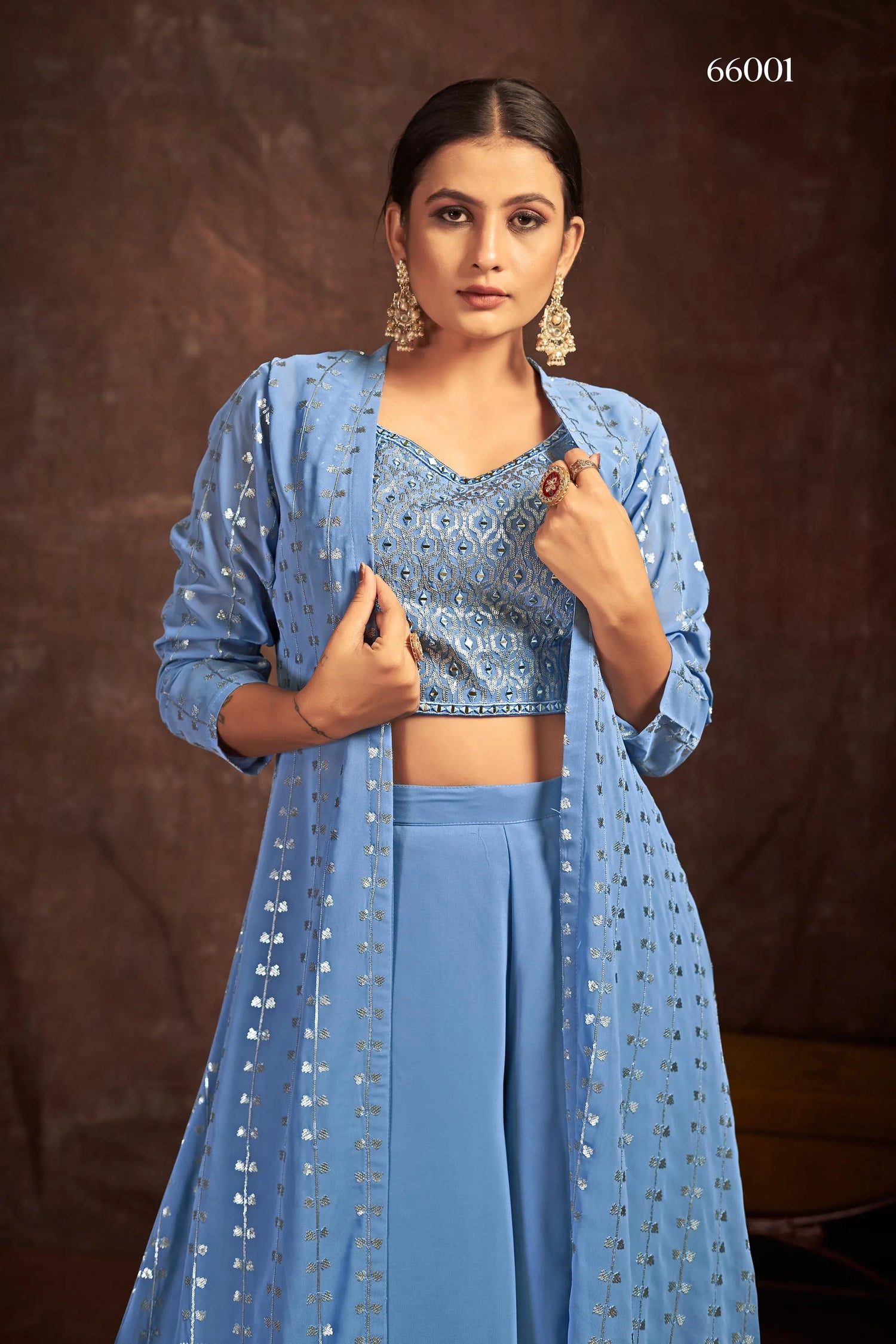 Blush Vol-4 Designer Wear Suit D.No 66001 - Anant Exports