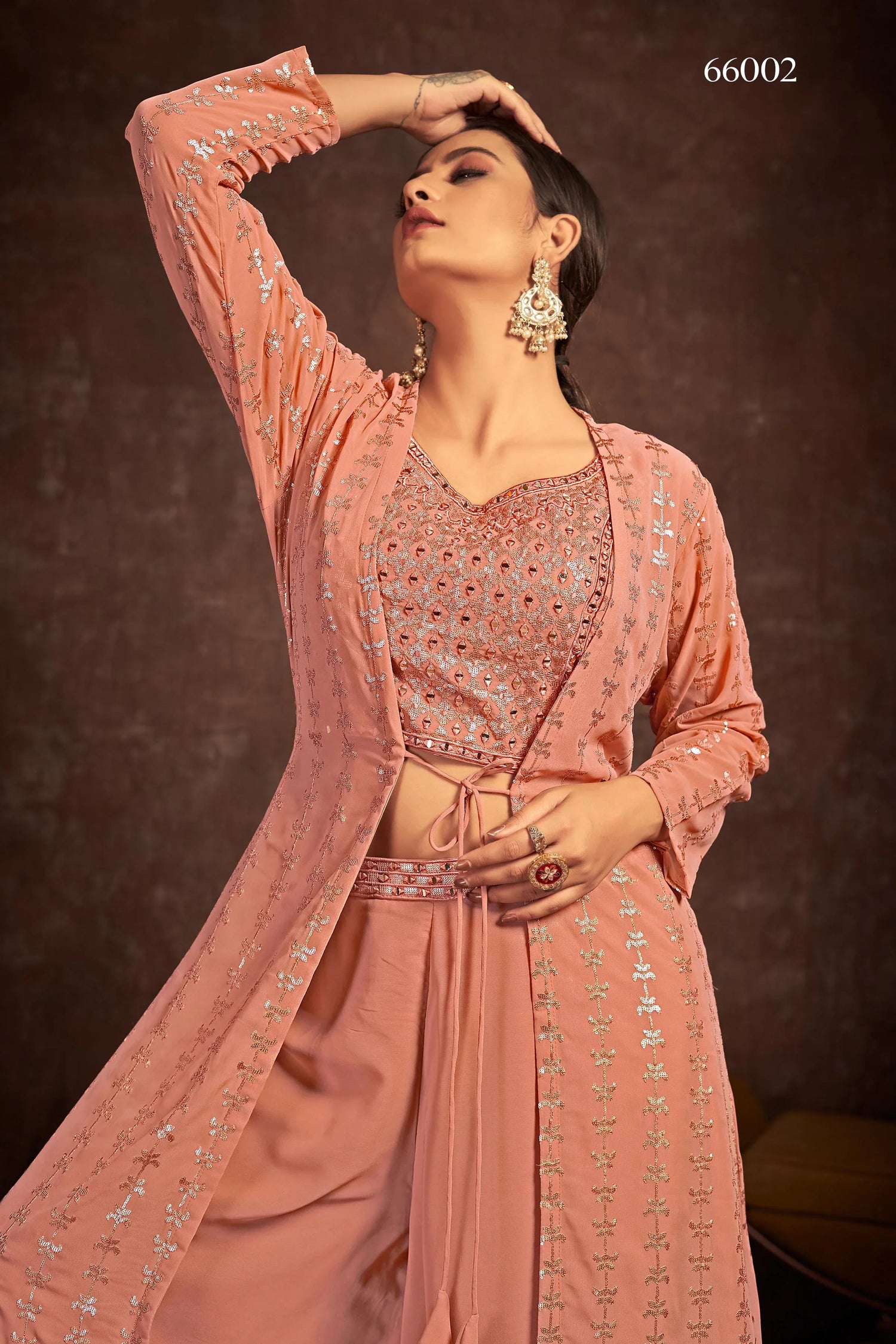 Blush Vol-4 Designer Wear Suit D.No 66002 - Anant Exports