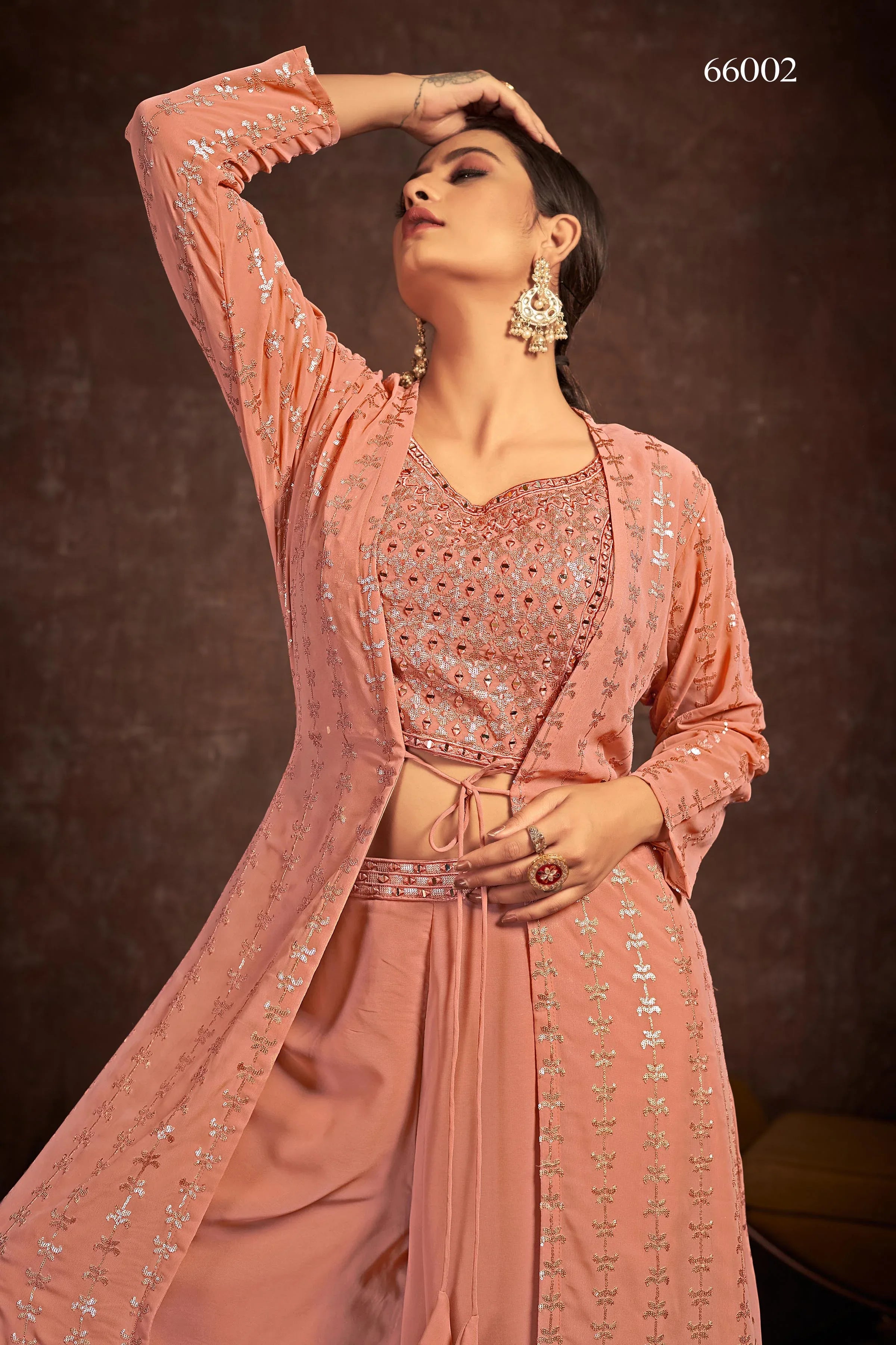 Blush Vol-4 Designer Wear Suit D.No 66002 - Anant Exports