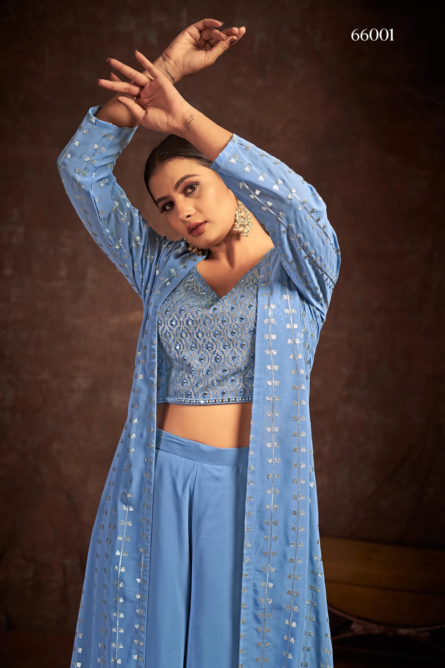 Blush Vol-4 Designer Wear Suit D.No 66001 - Anant Exports