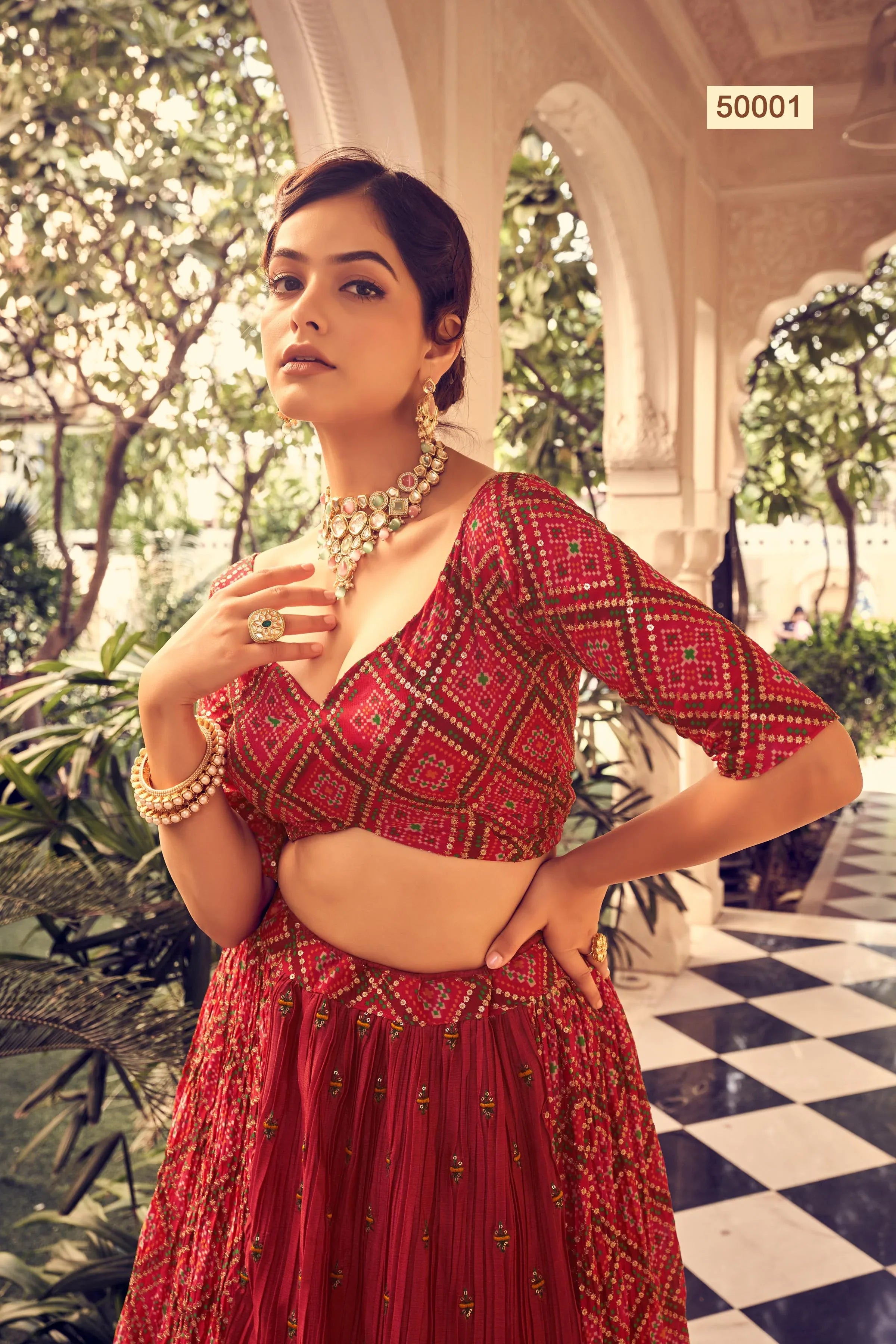 Vastrey Vol 7 Designer Occasion Wear Lehenga D.No 50001 - Anant Exports