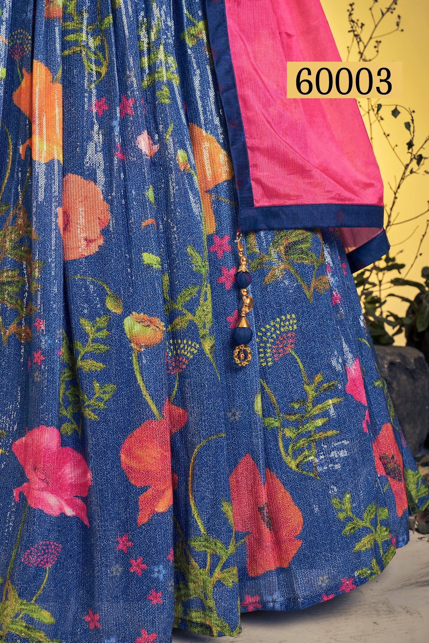 Floral Vol 7 Designer Occasion Wear Lehenga D.No 60003 - Anant Tex Exports Private Limited
