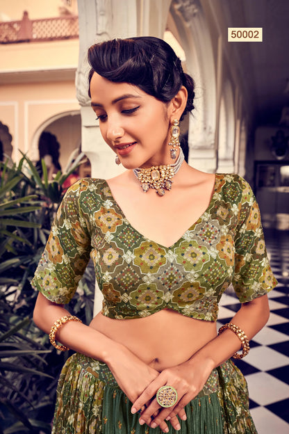 Vastrey Vol 7 Designer Occasion Wear Lehenga D.No 50002 - Anant Exports