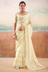 Offwhite Two Tone Chiffon Saree 