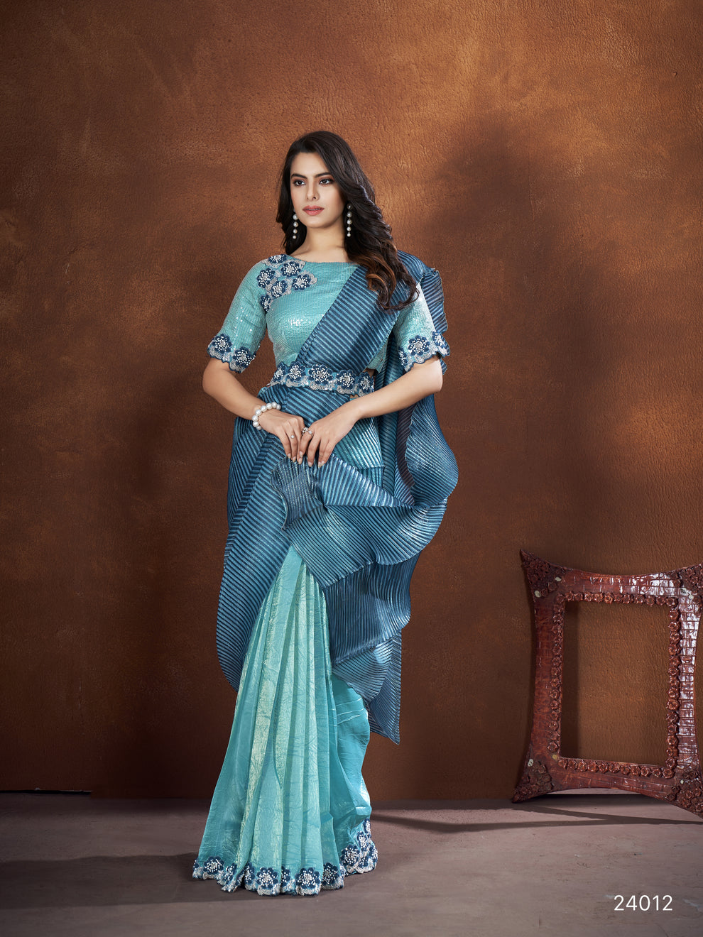 Banarasi Crush Silk Saree