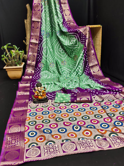 Bandhej Saree