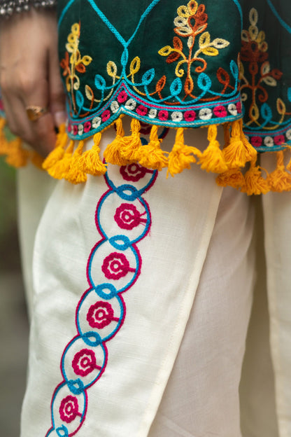 Navratri Garba Garba Special Kedia and Tulip Pants for Women&