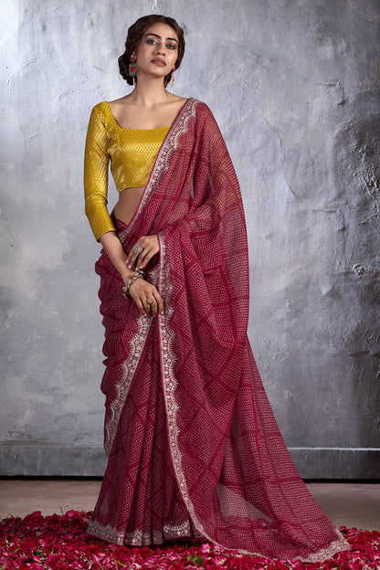 Georgette Saree
