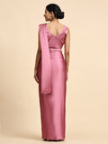 Pink Colour One Minute Ready To Wear Saree