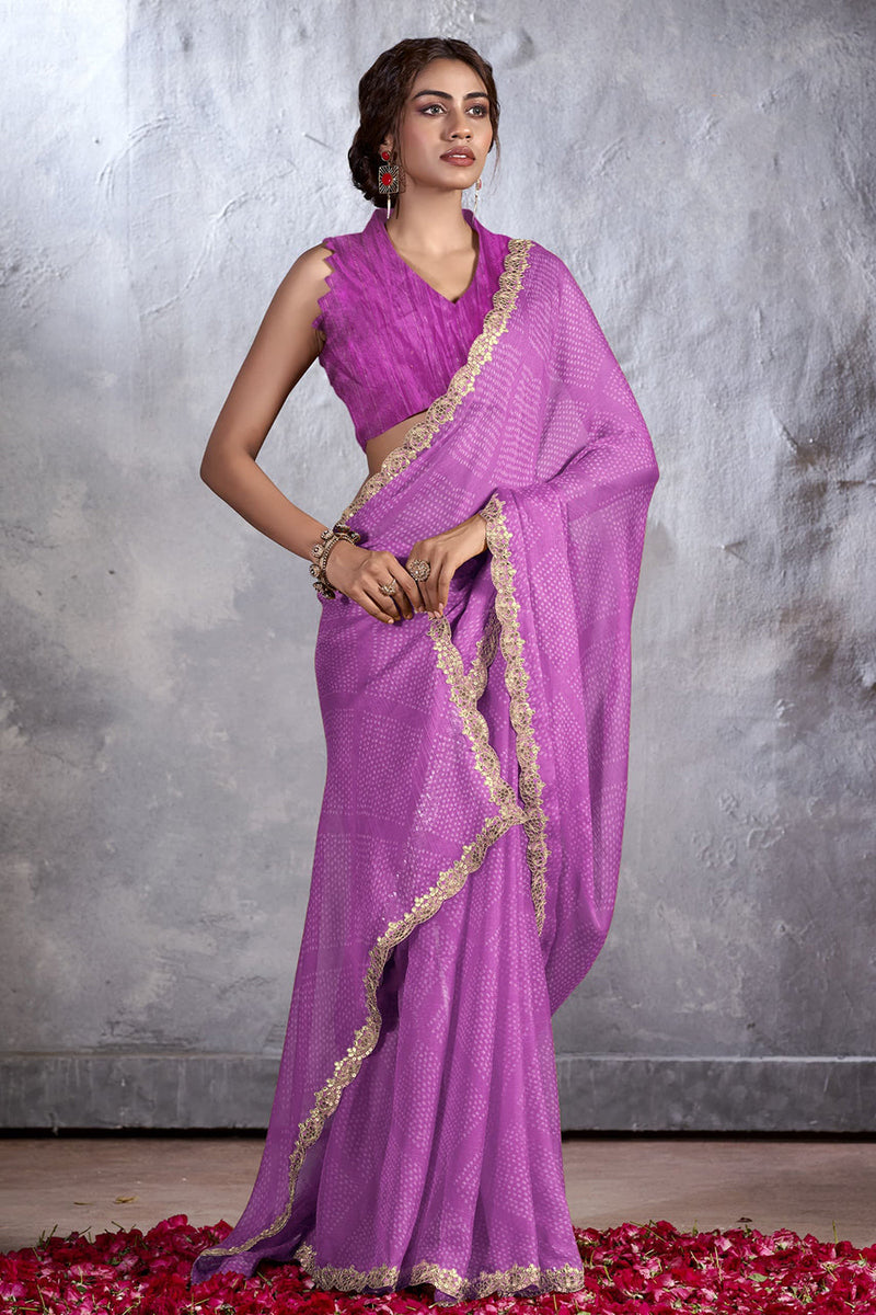 Georgette Saree