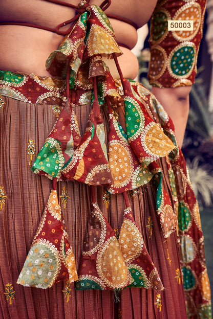 Vastrey Vol 7 Designer Occasion Wear Lehenga D.No 50003 - Anant Exports