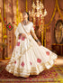 White chaniya choli for Navratri and Garba night celebrations