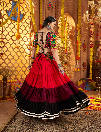 Traditional Navratri lehenga choli for women 