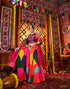 Multicolor Cotton Lehenga Choli for Navratri Festival Wear