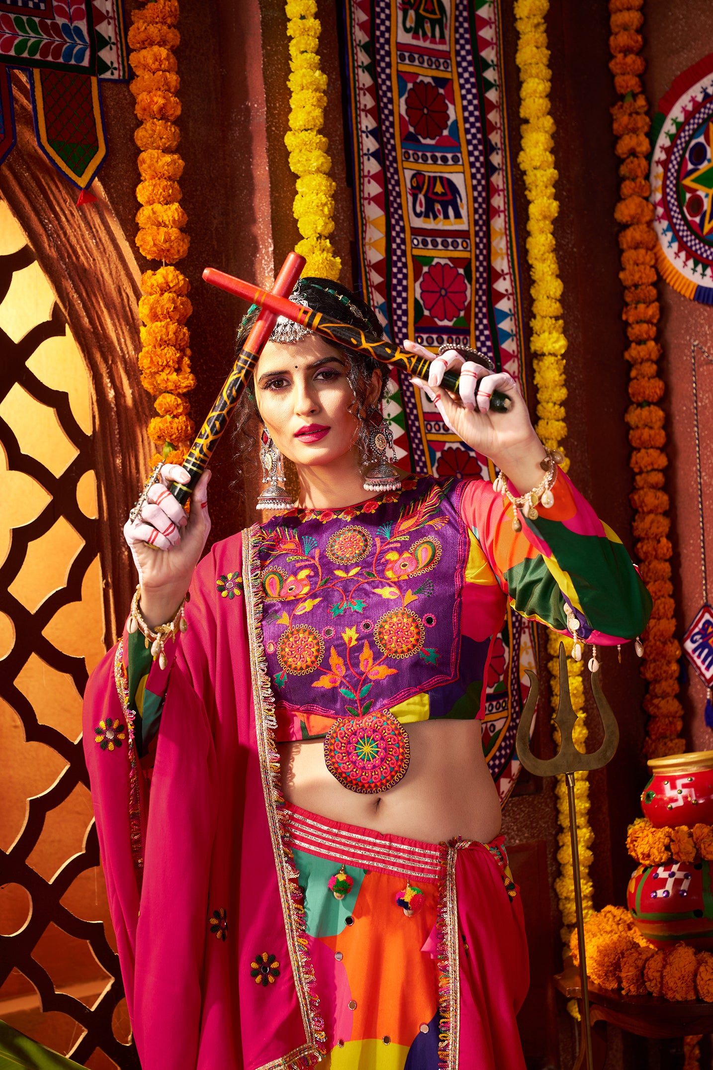 Best Cotton Chaniya Choli for Dandiya 2025 Trends