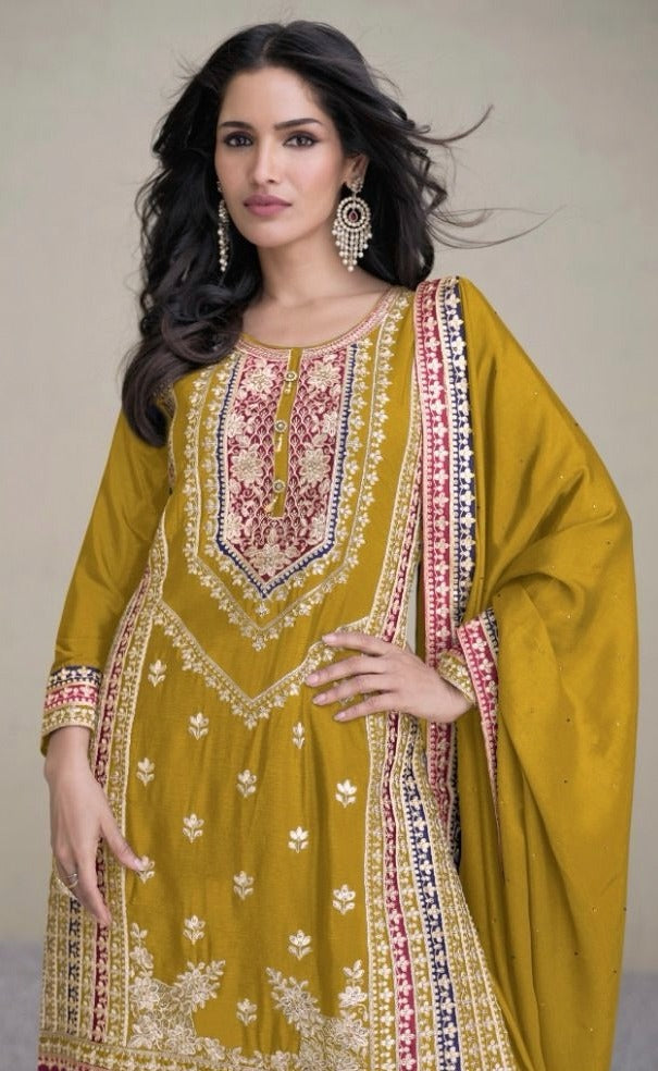 Gulkayra Designer Amayra Heavy  Designer Wedding Wear Suit D.No. 7442-B