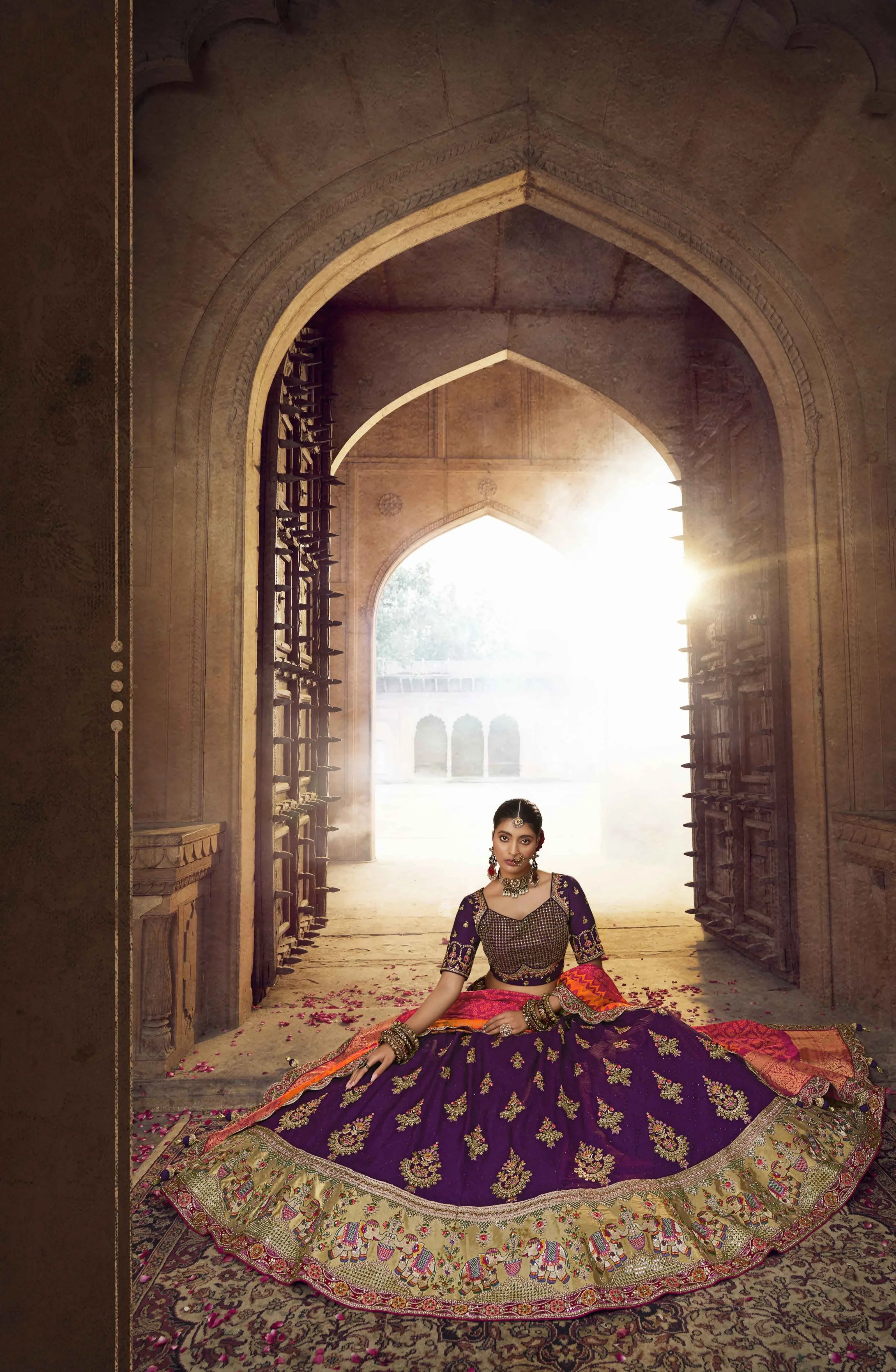KESHAV VOL -1 BRIDAL WEAR LEHENGA D.NO. 102 - Anant Exports