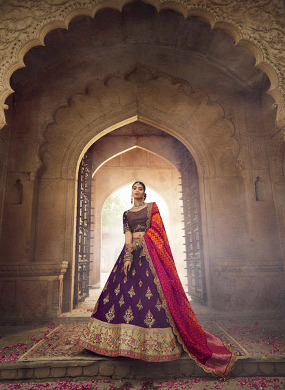 KESHAV VOL -1 BRIDAL WEAR LEHENGA D.NO. 102 - Anant Exports