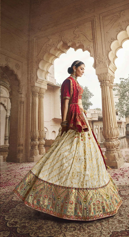 KESHAV VOL -1 BRIDAL WEAR LEHENGA D.NO. 103 - Anant Exports