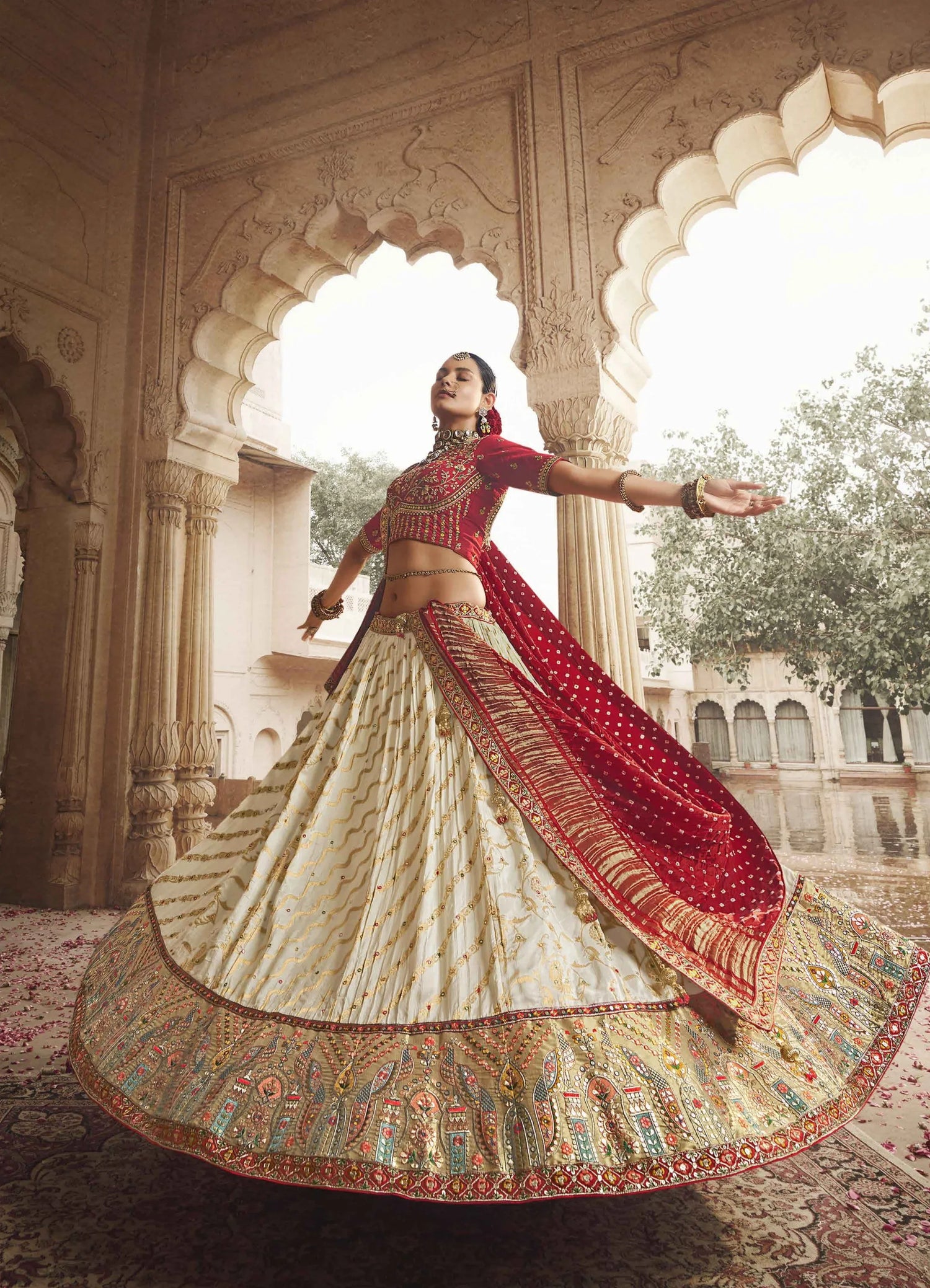 KESHAV VOL -1 BRIDAL WEAR LEHENGA D.NO. 103 - Anant Exports