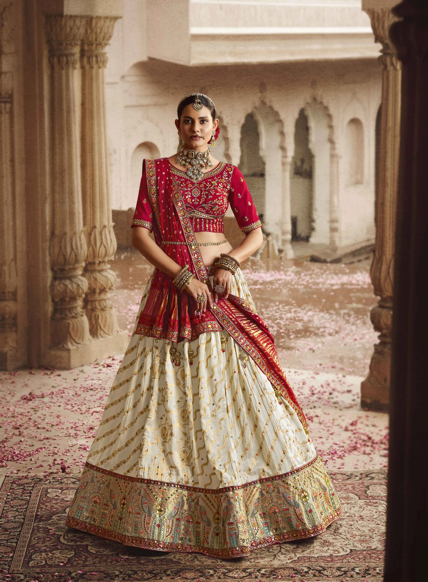 KESHAV VOL -1 BRIDAL WEAR LEHENGA D.NO. 103 - Anant Exports