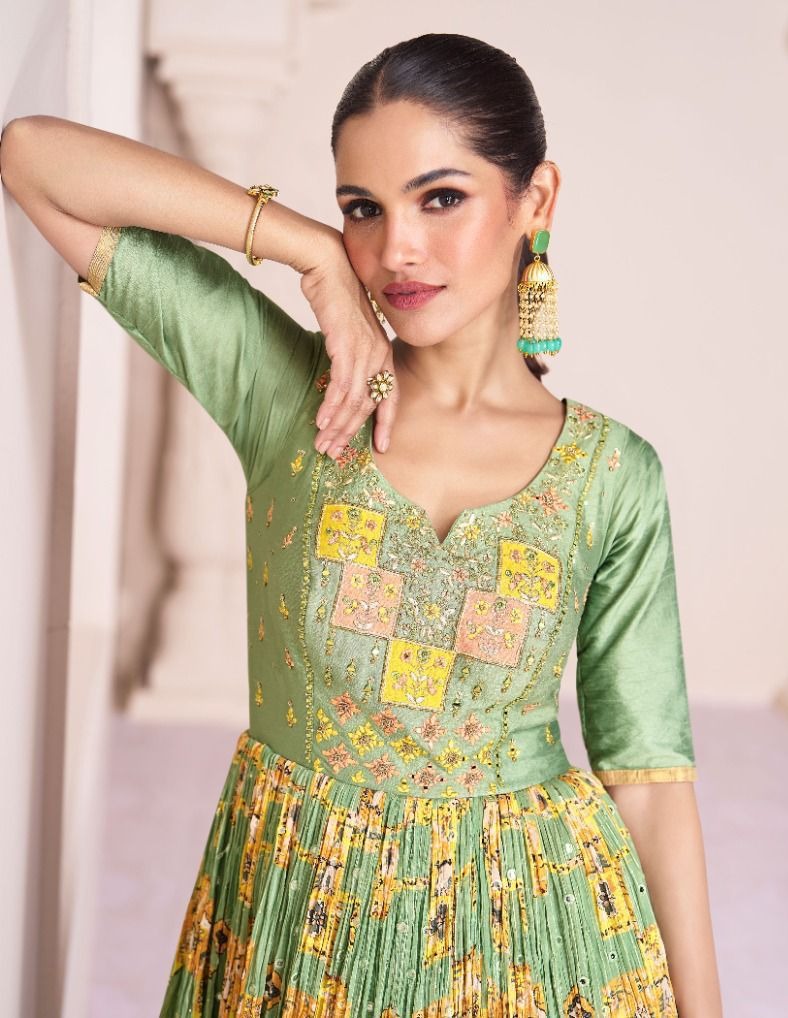 Beautiful Designer Vartika Real Georgette Gown