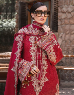 Shree Fab Mariab Designer Pakistani Lawn D.No.2499